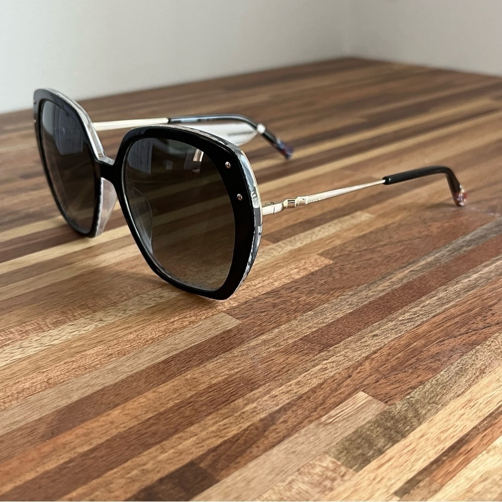 NWT Missoni Oversized Sunglasses with Case - Picture 2 of 13